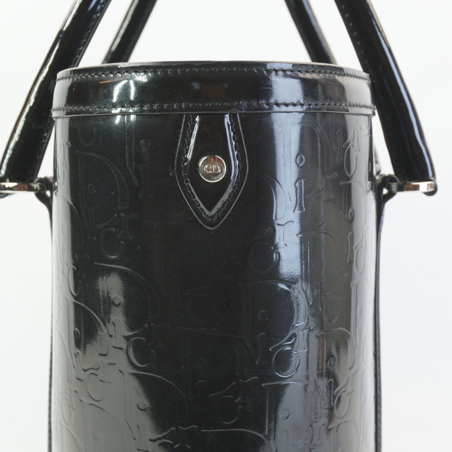 Dior	Ultimate Patent Tote Bag Black Medium SHW