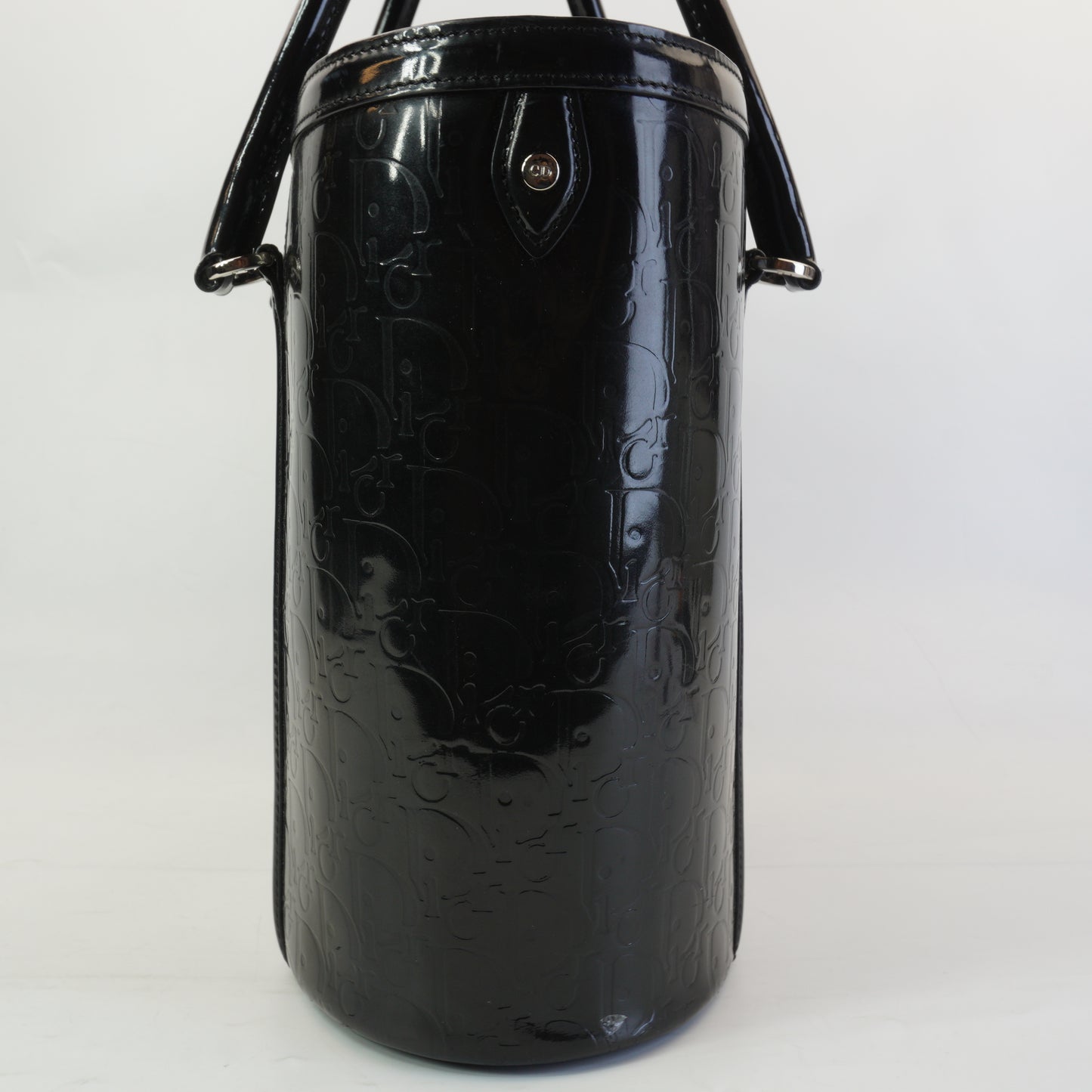 Dior	Ultimate Patent Tote Bag Black Medium SHW