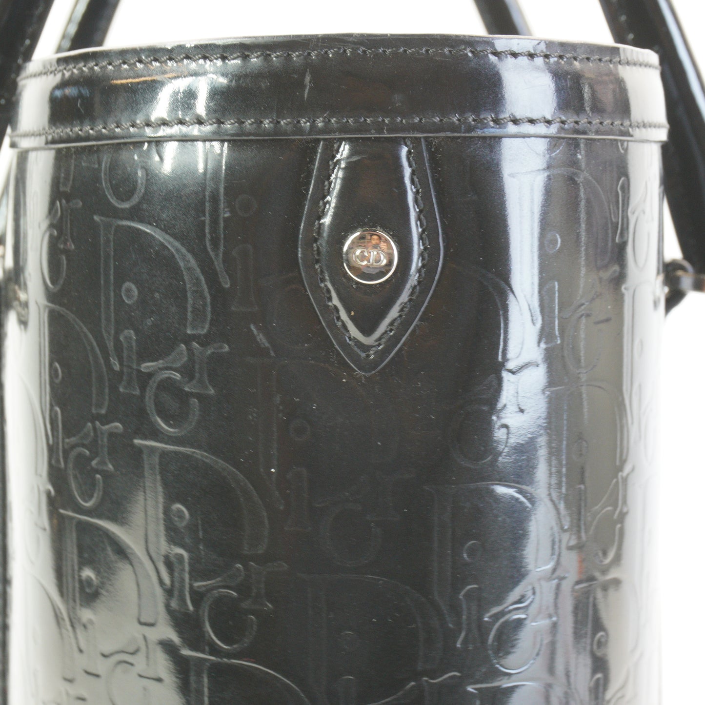 Dior	Ultimate Patent Tote Bag Black Medium SHW