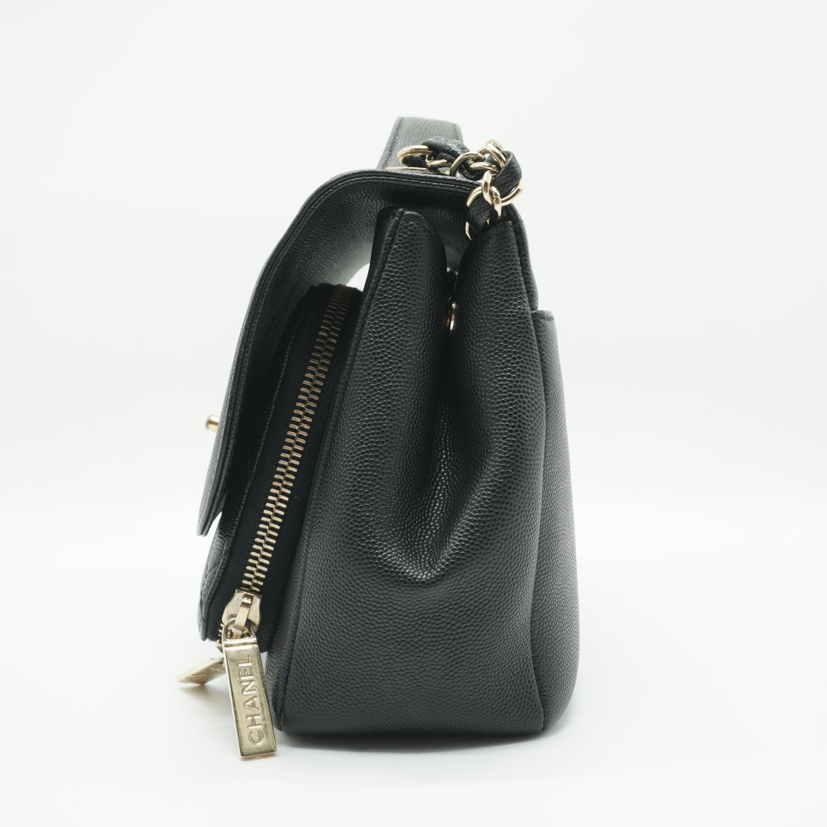 Chanel	Bussiness Affinity Flap Bag Small Black GHW