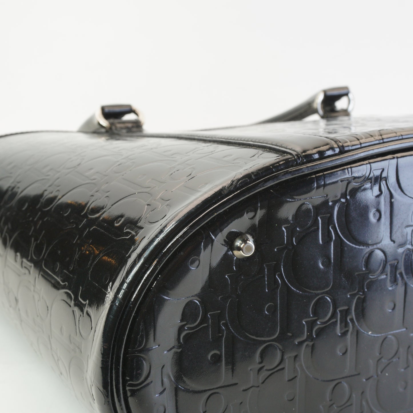 Dior	Ultimate Patent Tote Bag Black Medium SHW