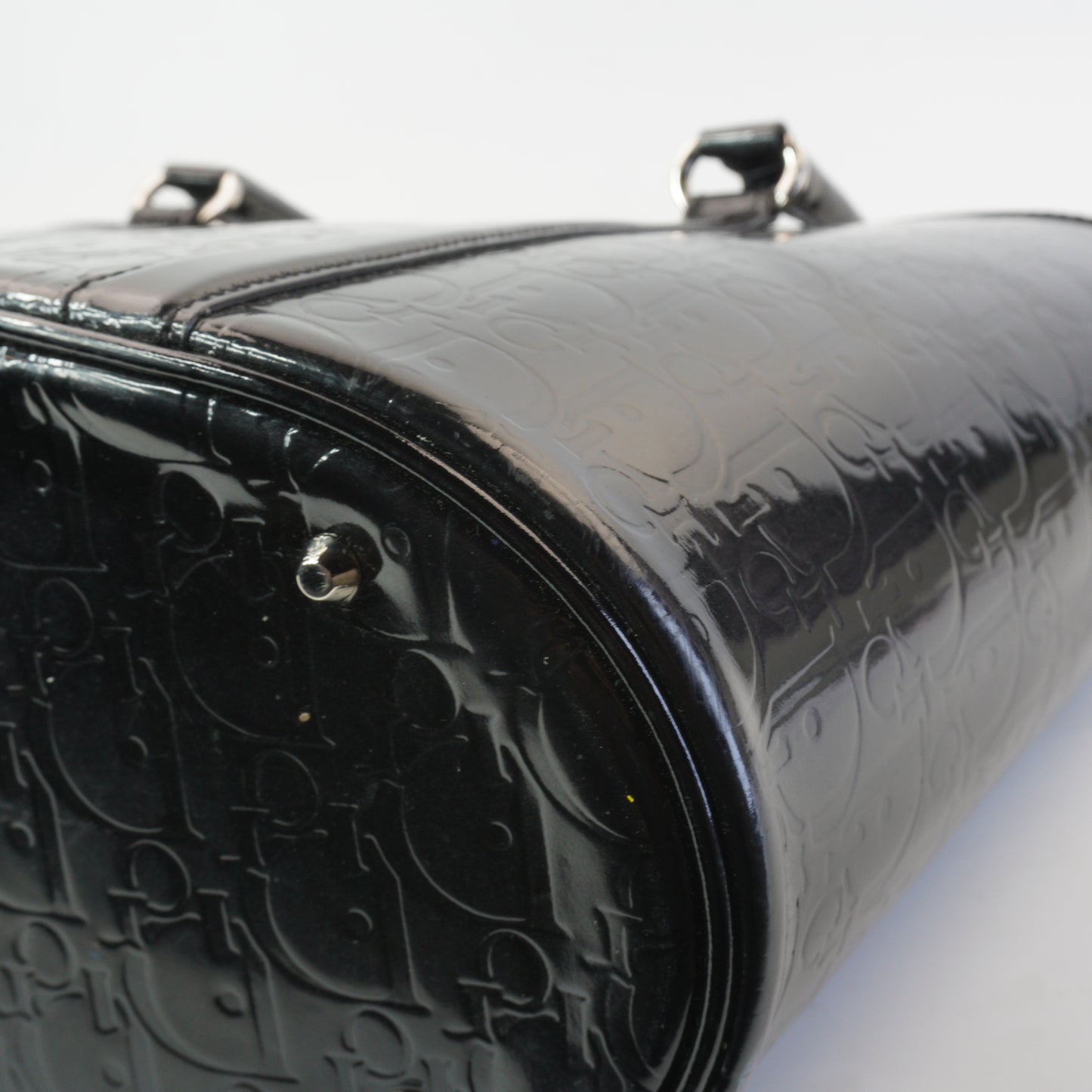 Dior	Ultimate Patent Tote Bag Black Medium SHW
