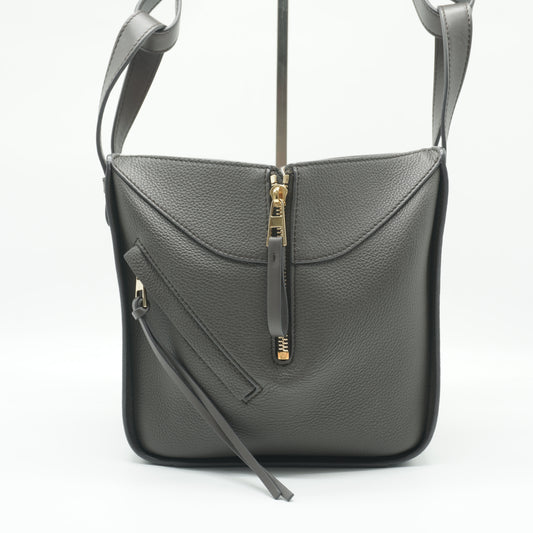 Loewe	Hammock Bag GHW Dark Gray Small