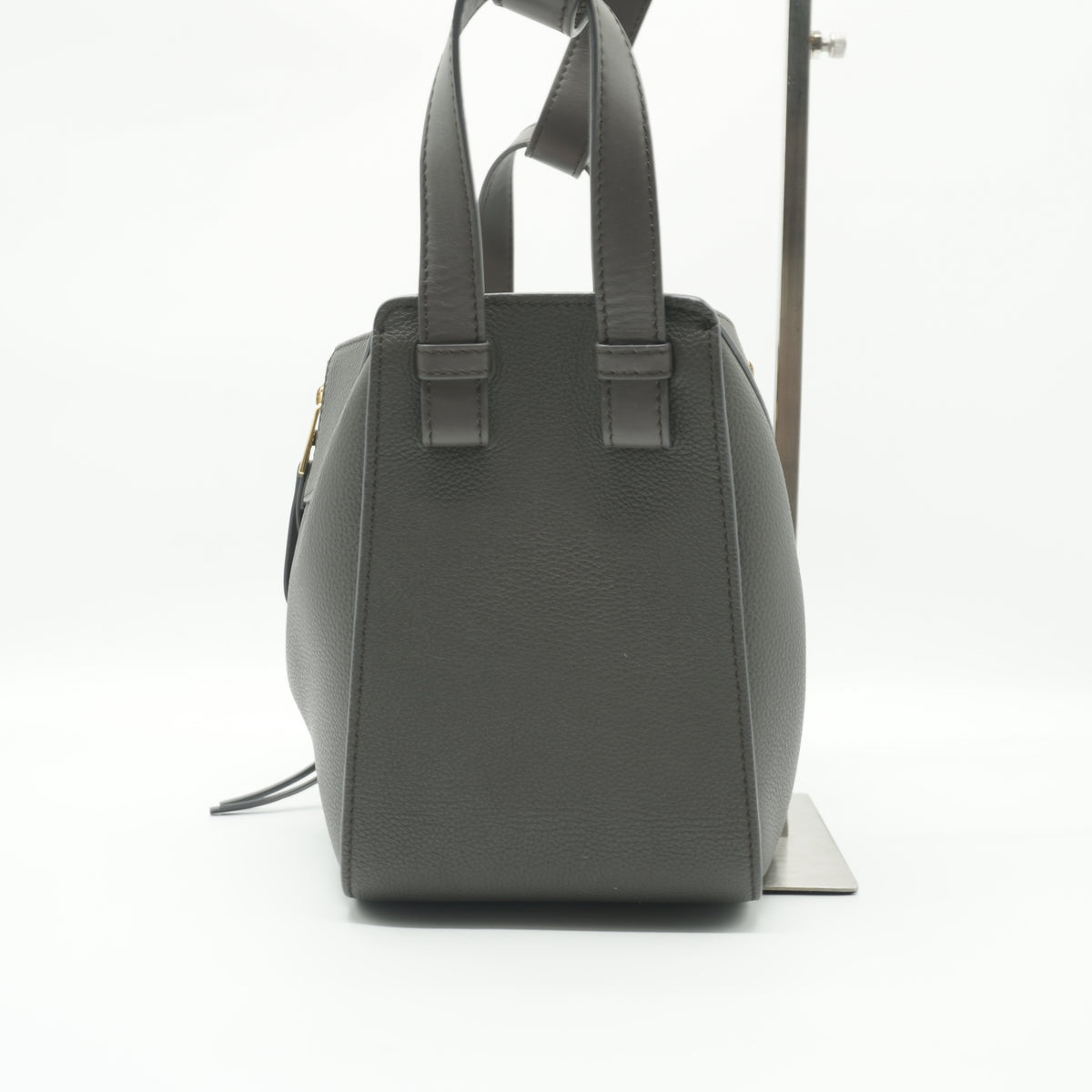 Loewe	Hammock Bag GHW Dark Gray Small