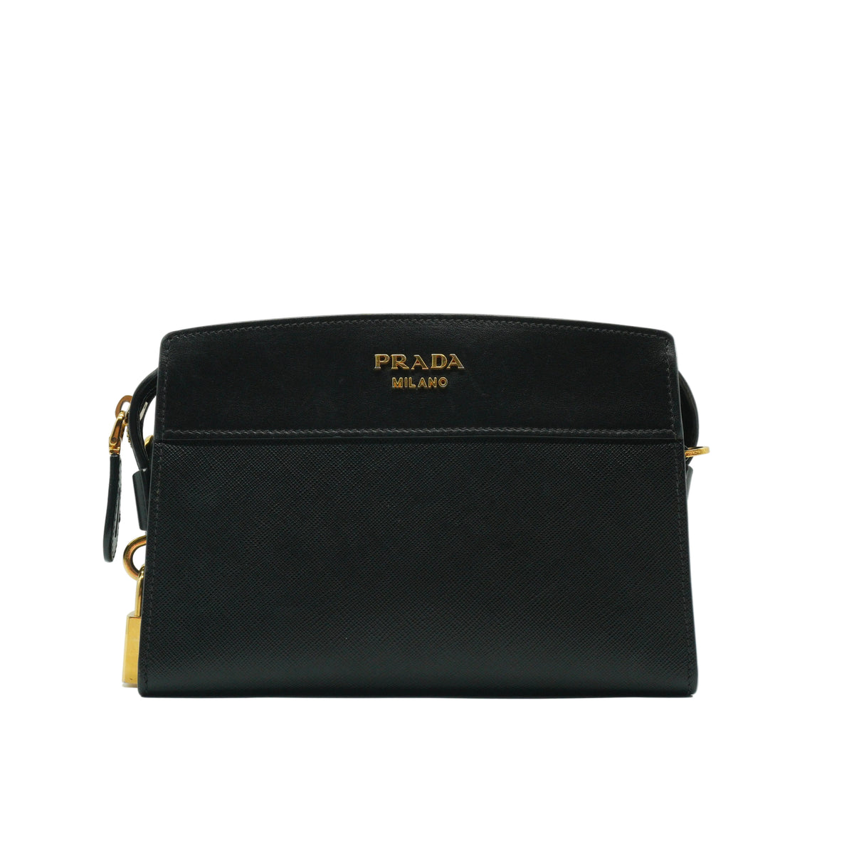 Prada	Esplanade Crossbody Bag Black Small GHW