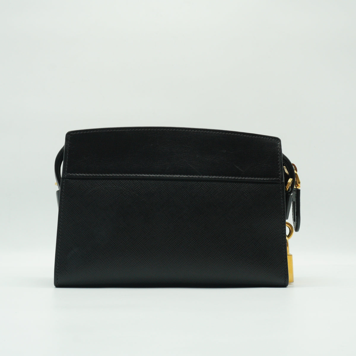 Prada	Esplanade Crossbody Bag Black Small GHW