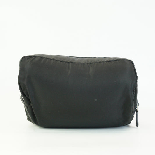 Prada Nylon Pouch Black Small SHW