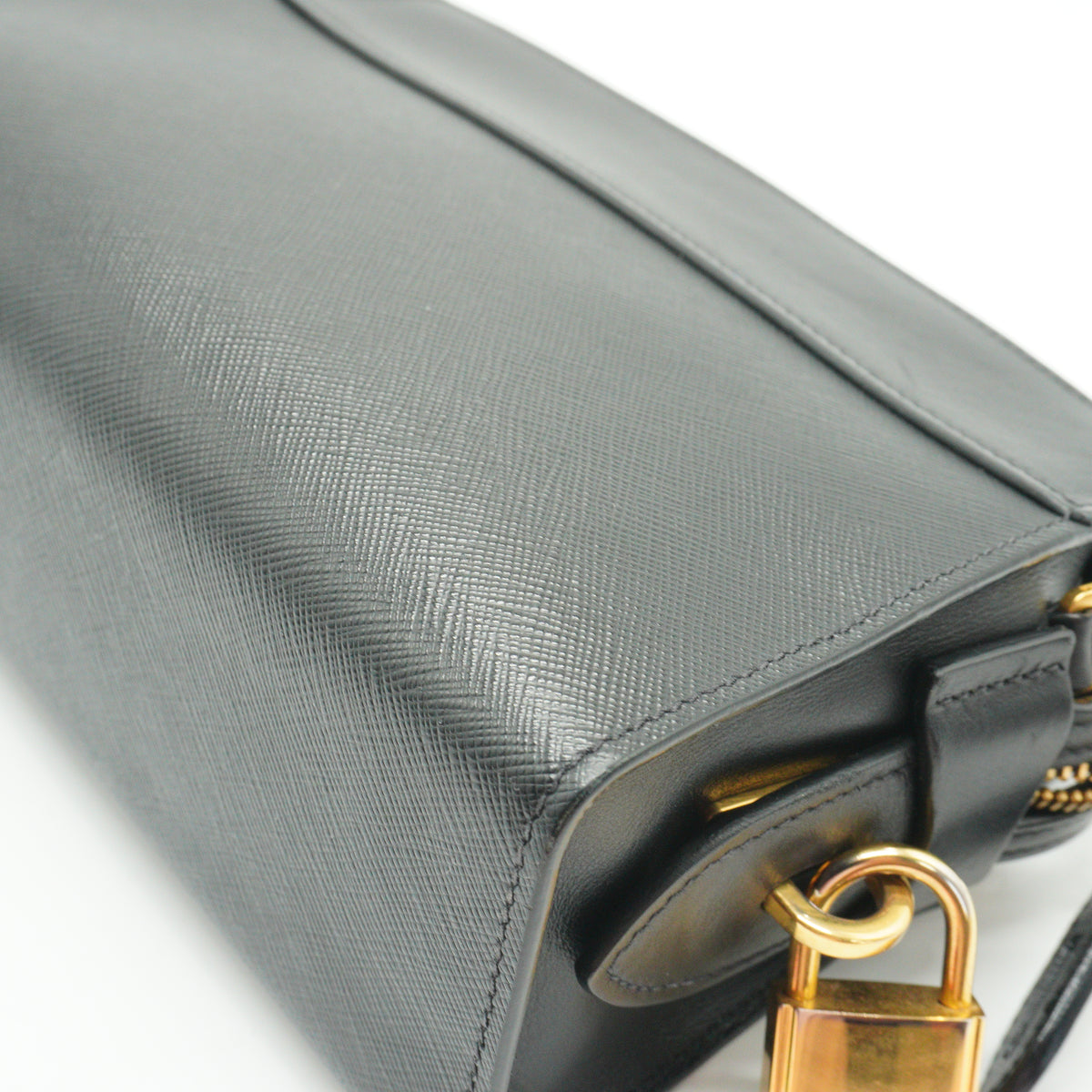 Prada	Esplanade Crossbody Bag Black Small GHW