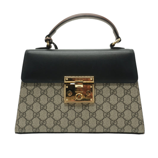 Gucci	Padlock GG Supreme Top Handle Medium GHW