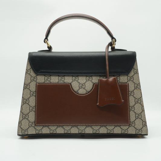 Gucci	Padlock GG Supreme Top Handle Medium GHW