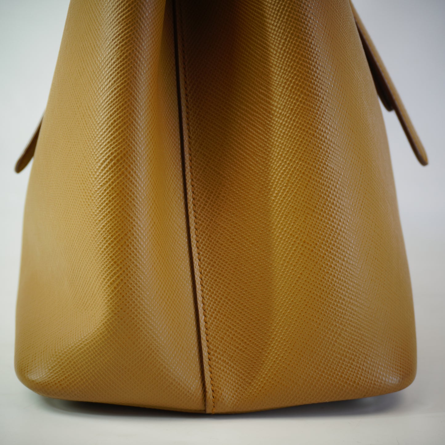 Prada Saffiano Cuir Double Bag SHW Large