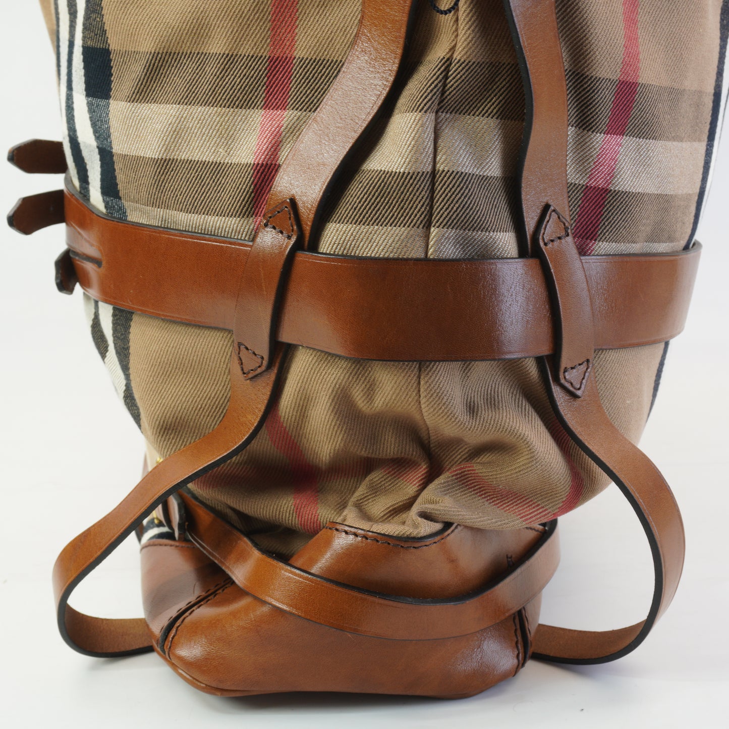 Burberry	House Check Bidle Gosford Hobo Large GHW