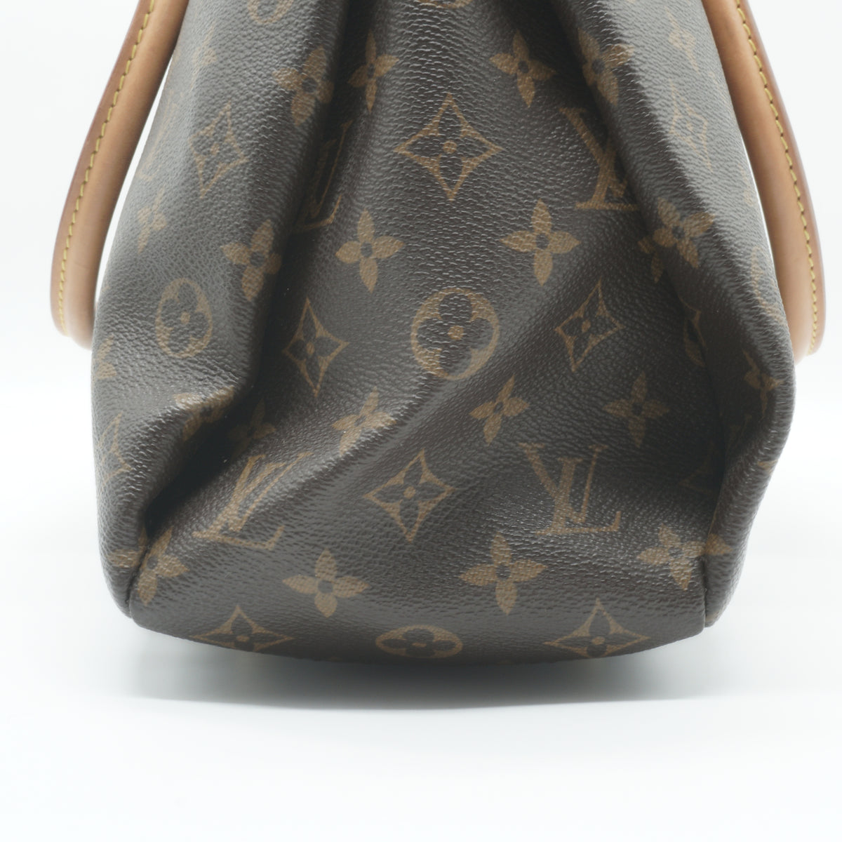 Louis Vuitton Pallas MM Mono Canvas With Yellow Safran Medium GHW