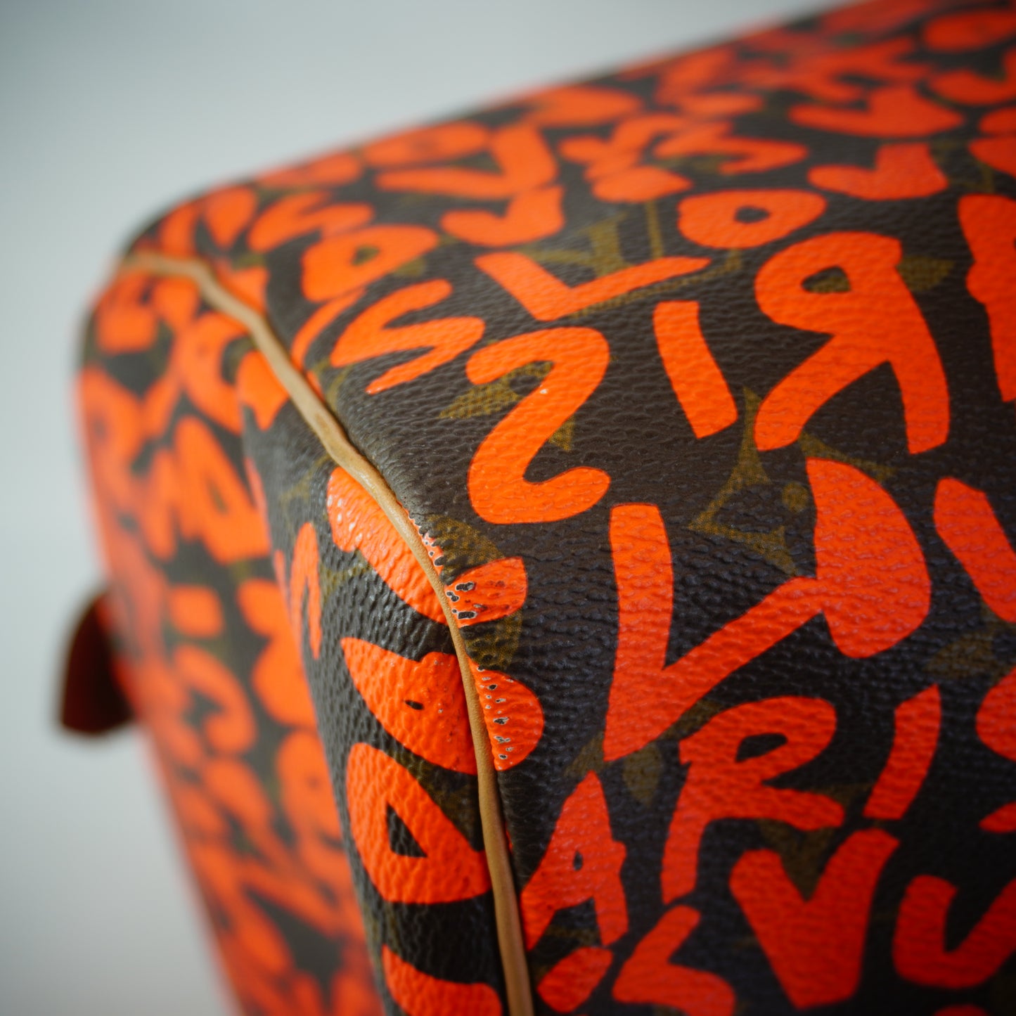 Louis Vuitton	Monogram Graffiti Speedy 30 in Orange