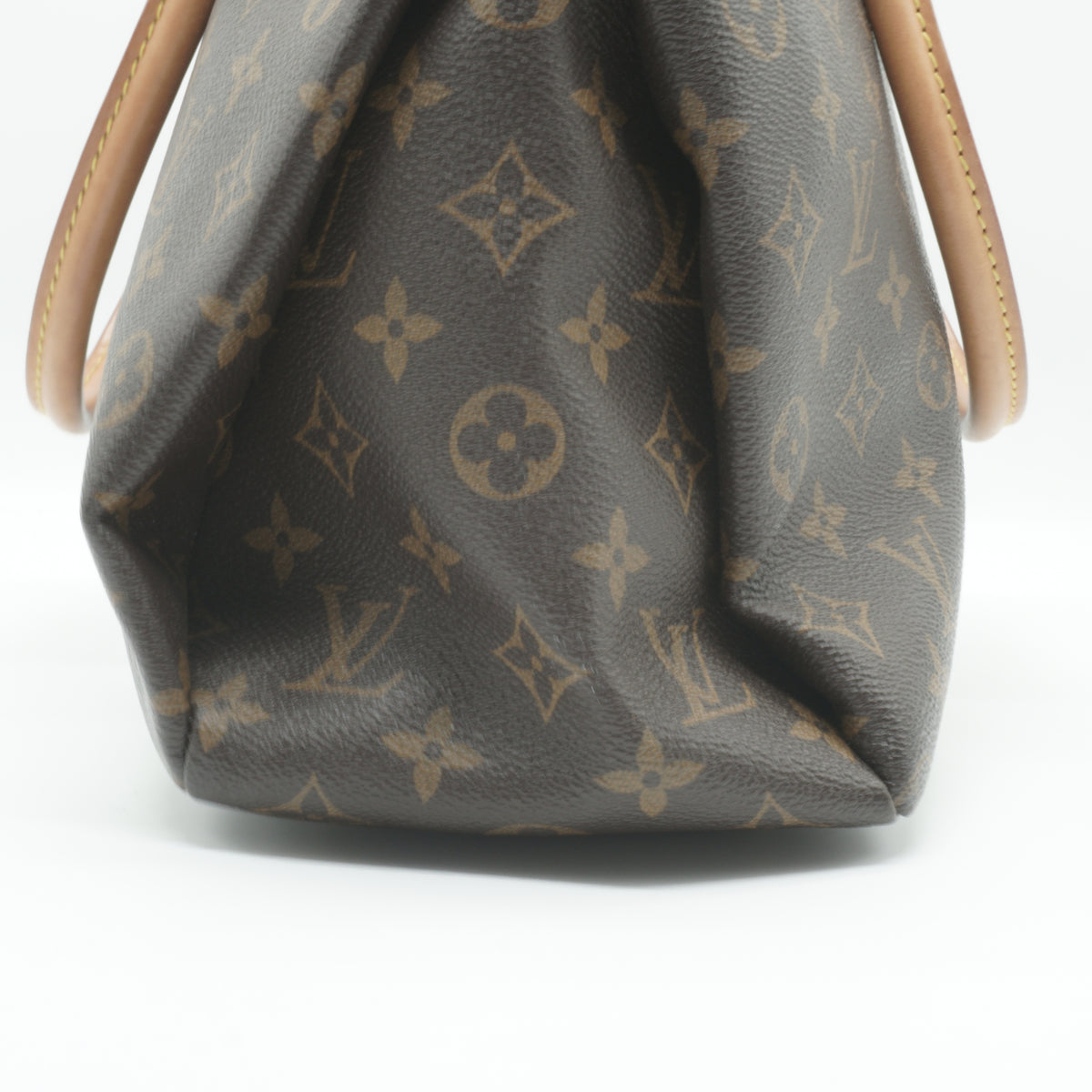 Louis Vuitton Pallas MM Mono Canvas With Yellow Safran Medium GHW