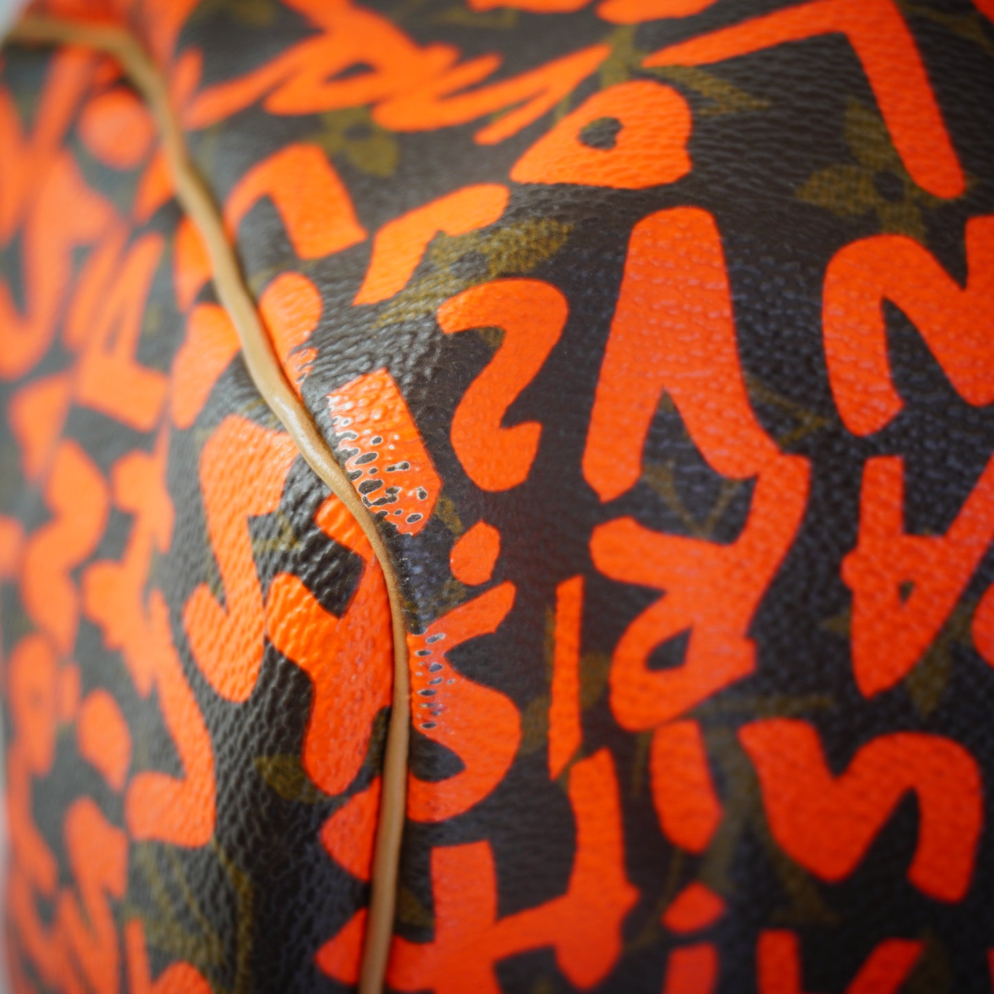 Louis Vuitton	Monogram Graffiti Speedy 30 in Orange