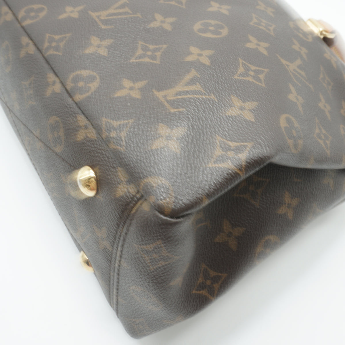 Louis Vuitton Pallas MM Mono Canvas With Yellow Safran Medium GHW