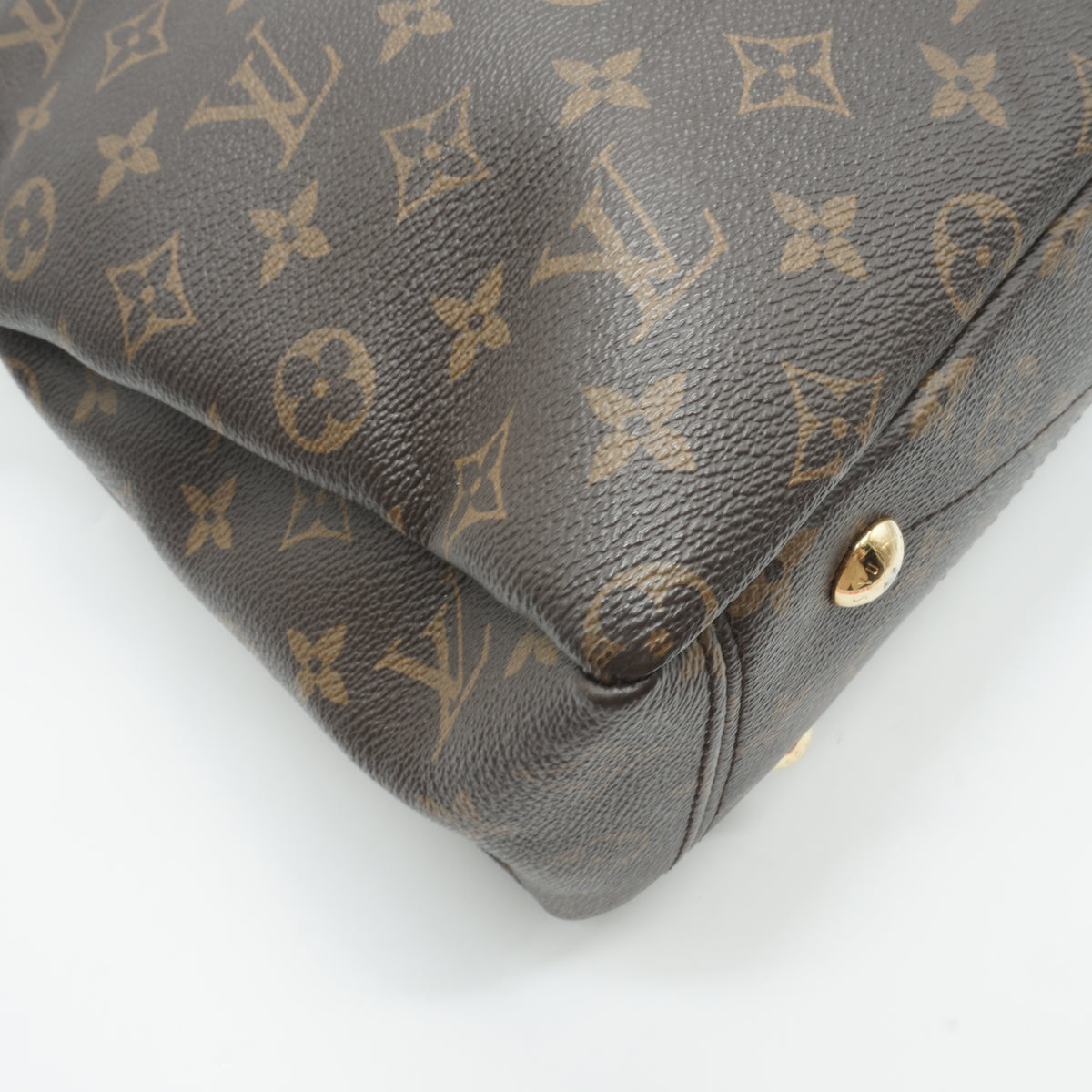 Louis Vuitton Pallas MM Mono Canvas With Yellow Safran Medium GHW