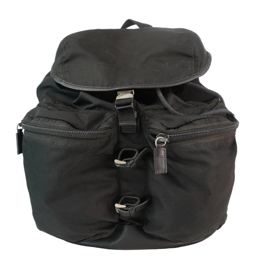 Prada Nylon Backpack Black
