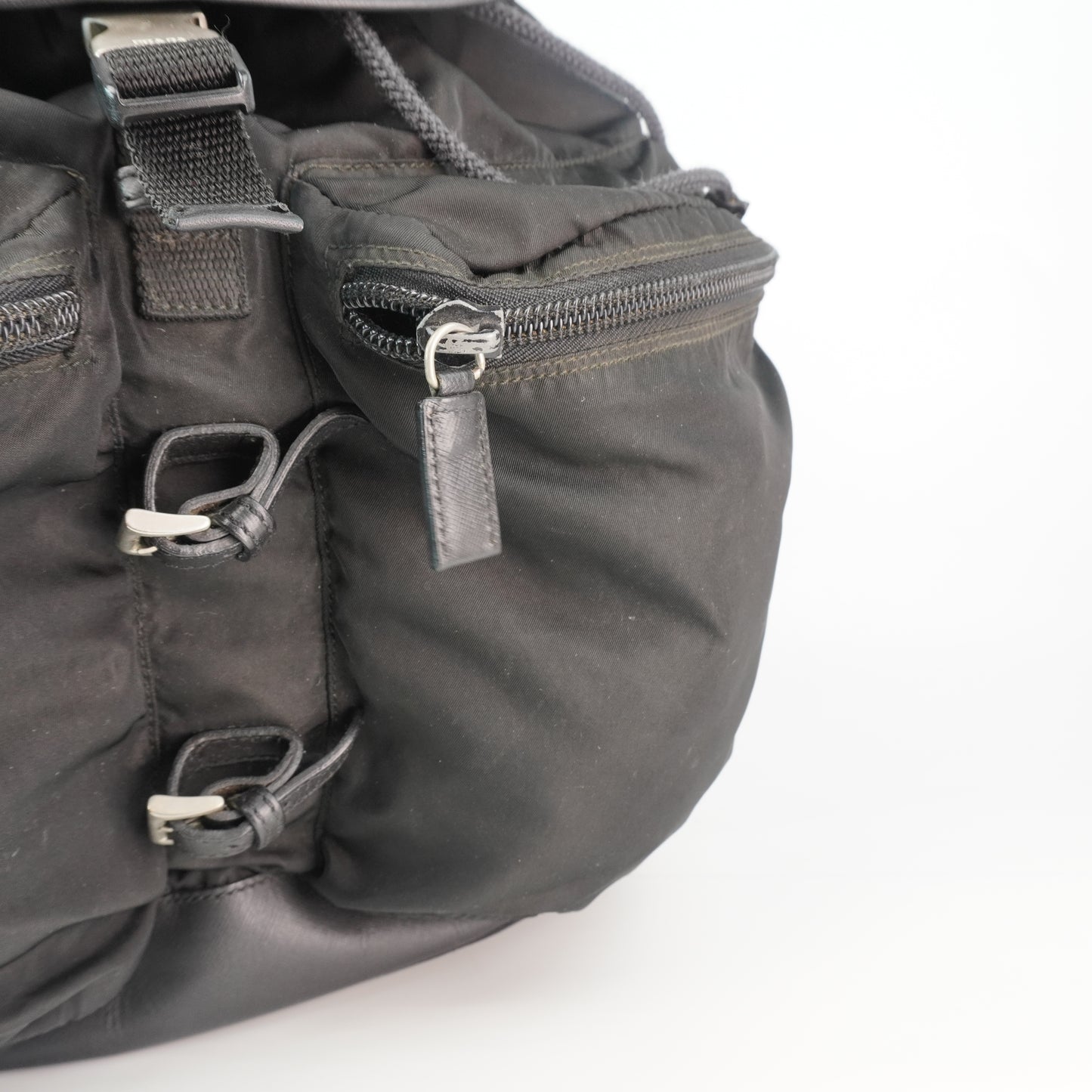 Prada Nylon Backpack Black