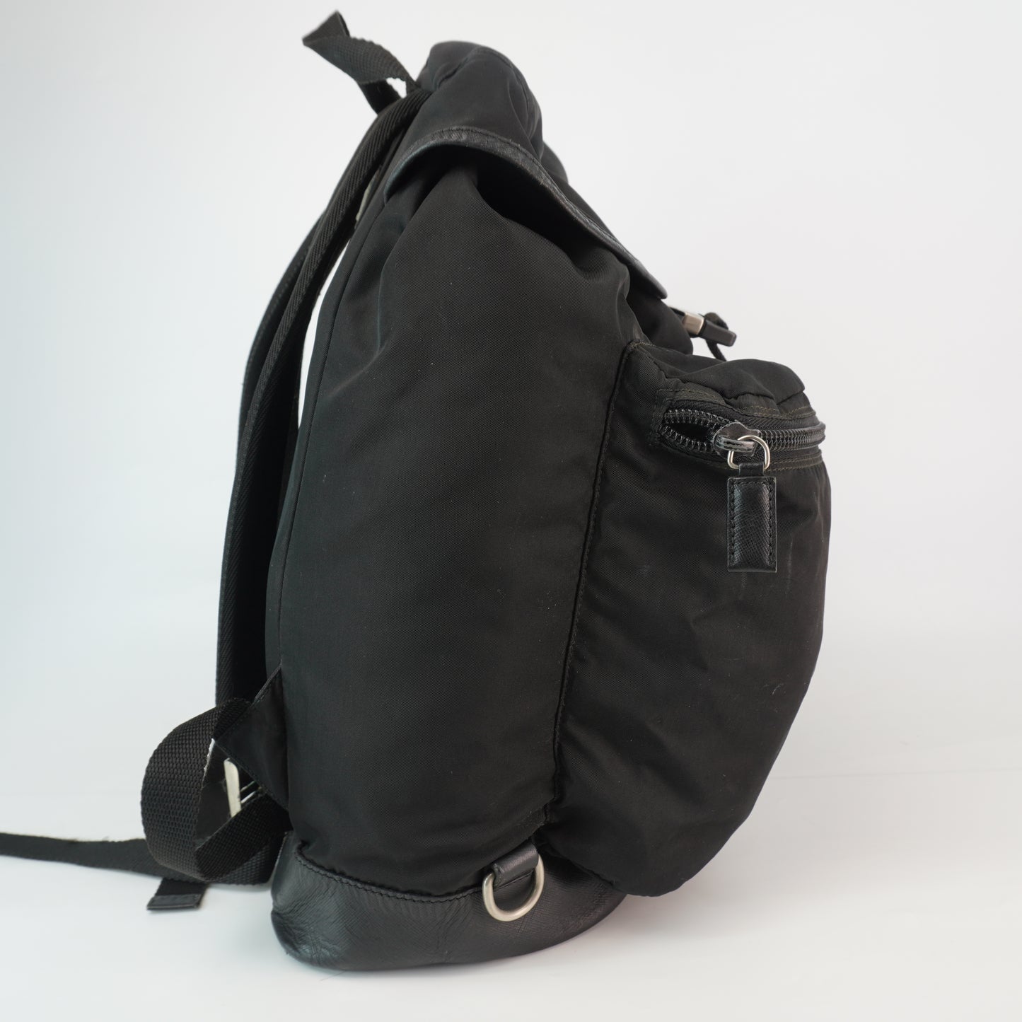 Prada Nylon Backpack Black
