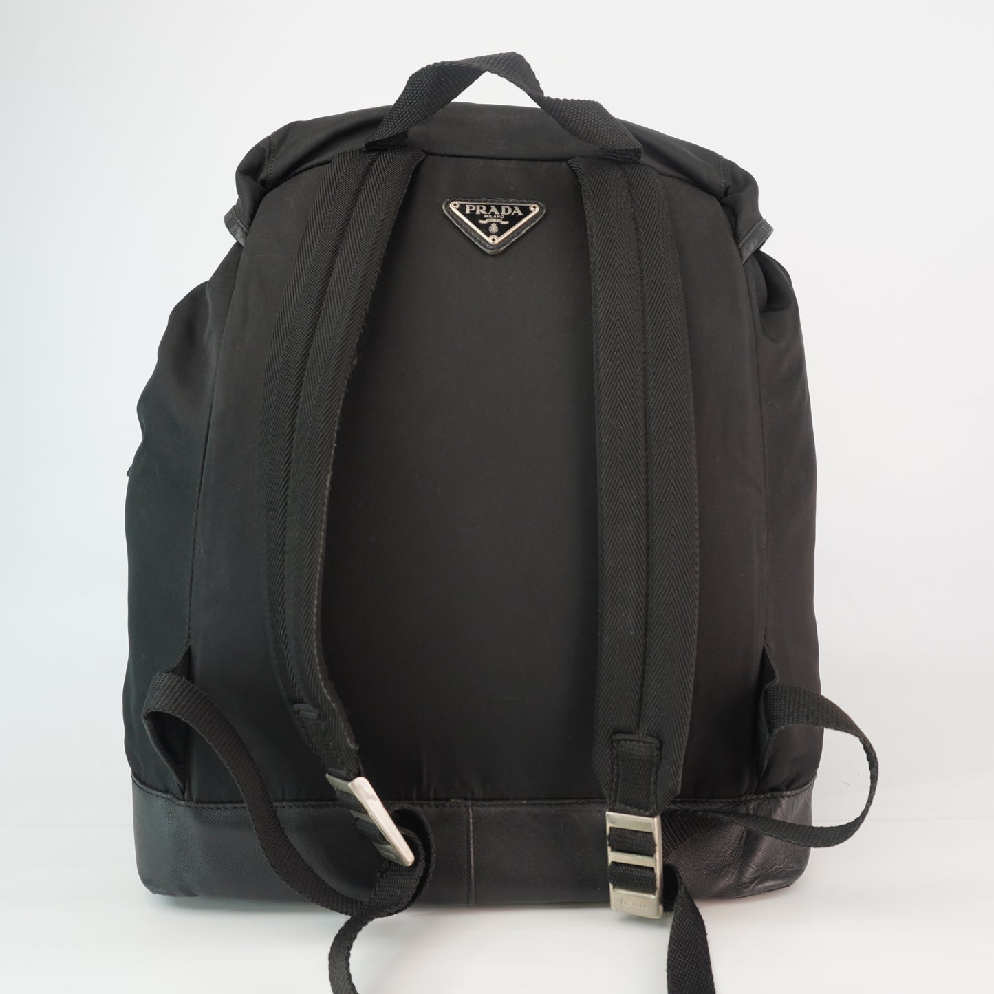 Prada Nylon Backpack Black