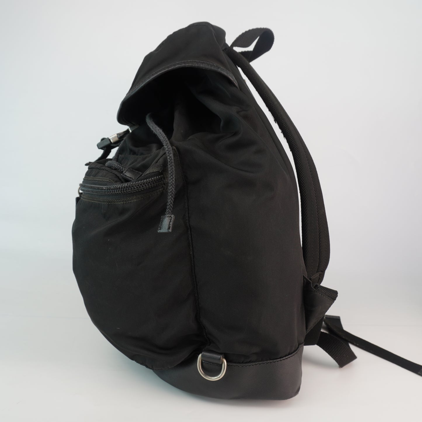 Prada Nylon Backpack Black