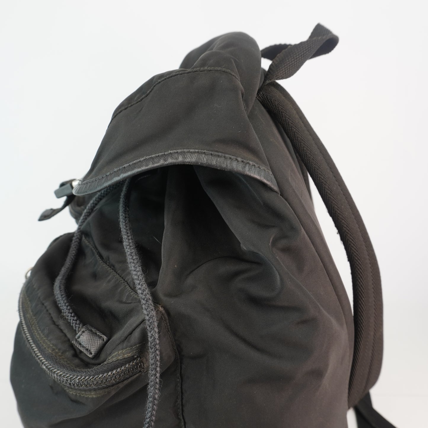 Prada Nylon Backpack Black