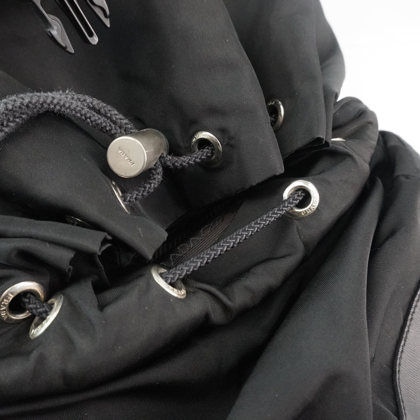 Prada Nylon Backpack Black