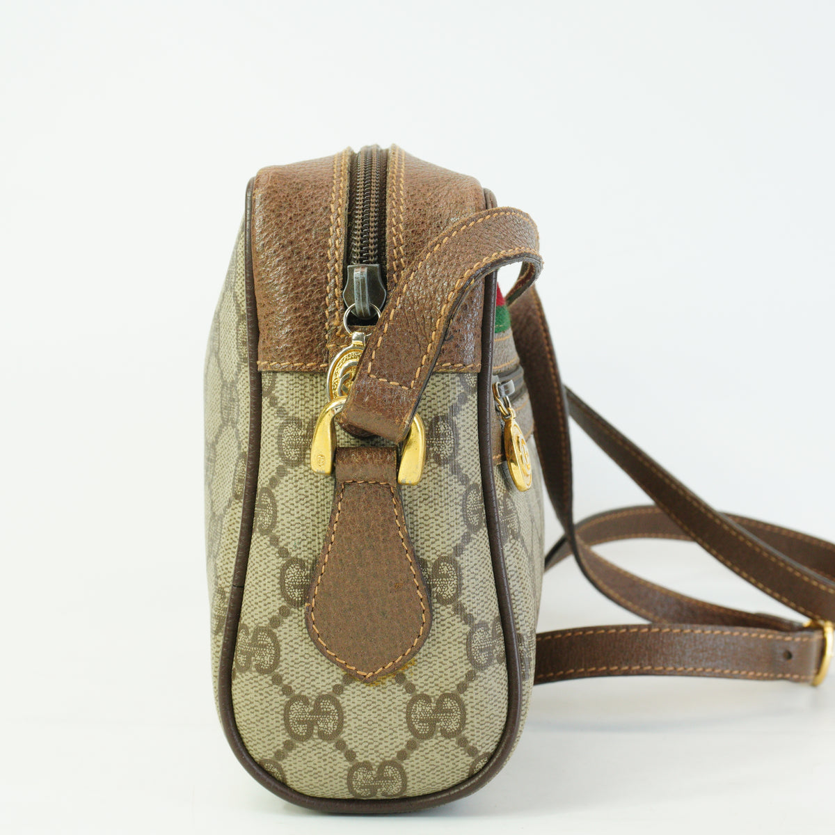 Gucci GG Supreme Canvas Shoulder Bag Small GHW