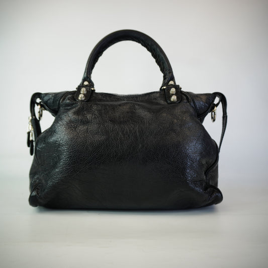 Balenciaga Le City Black Bag SHW Medium