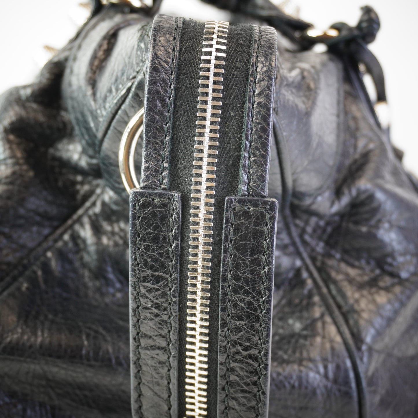 Balenciaga Le City Black Bag SHW Medium