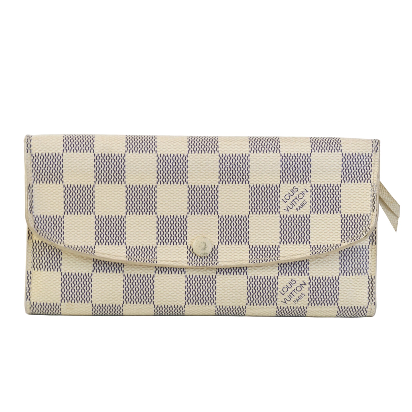 Louis Vuitton	Emilie Damier Azur Wallet