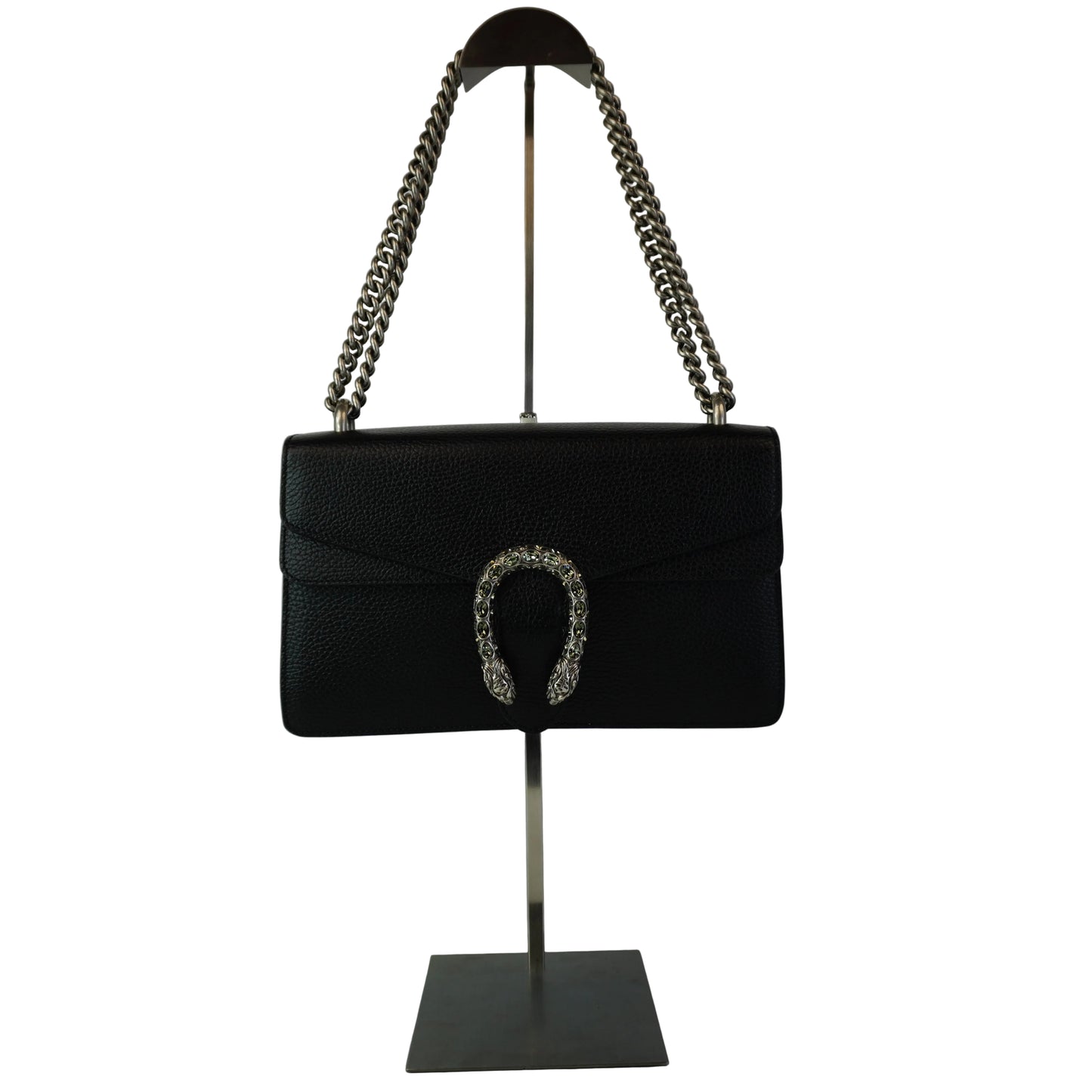 Gucci Dionysus Leather Shoulder Bag SHW Medium