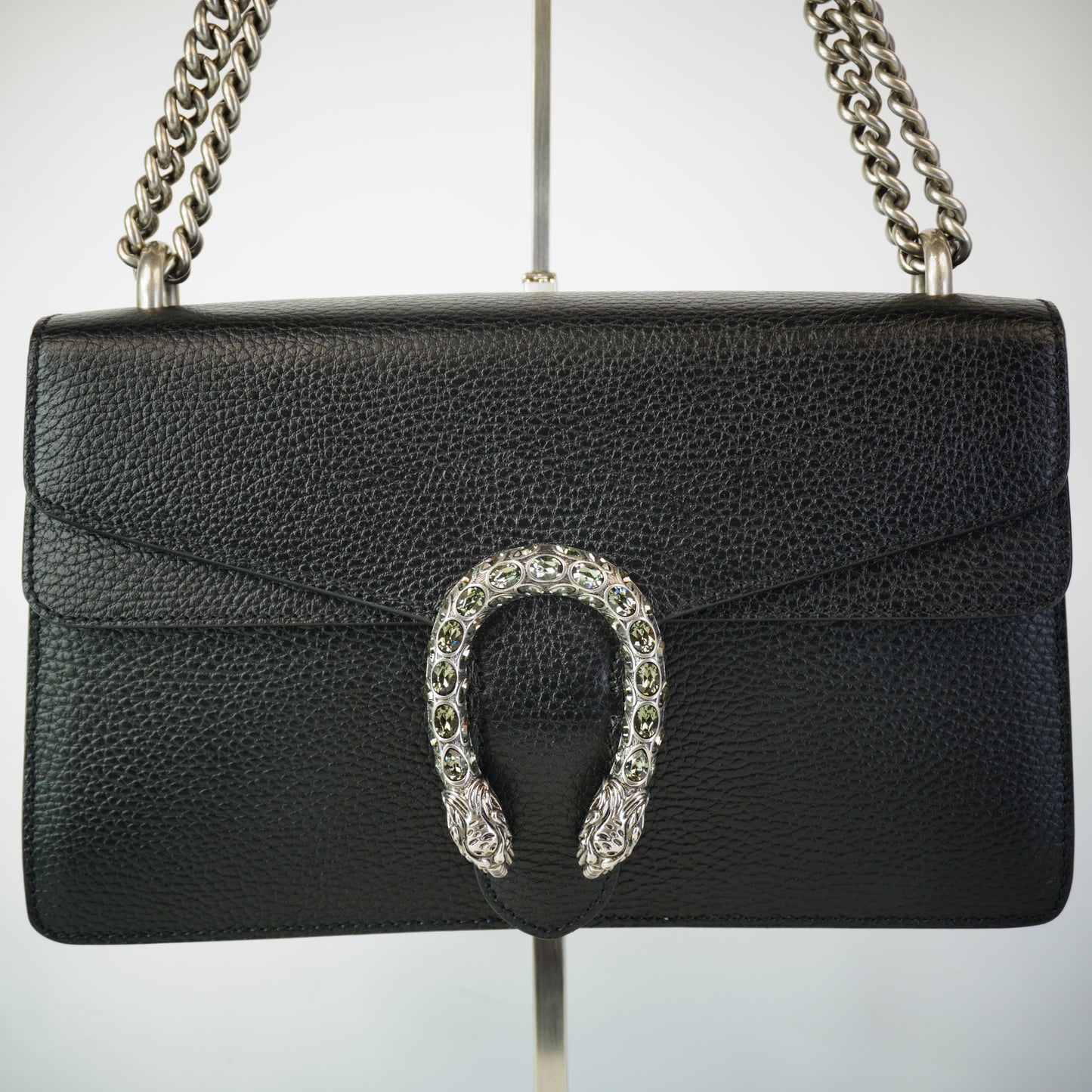 Gucci Dionysus Leather Shoulder Bag SHW Medium