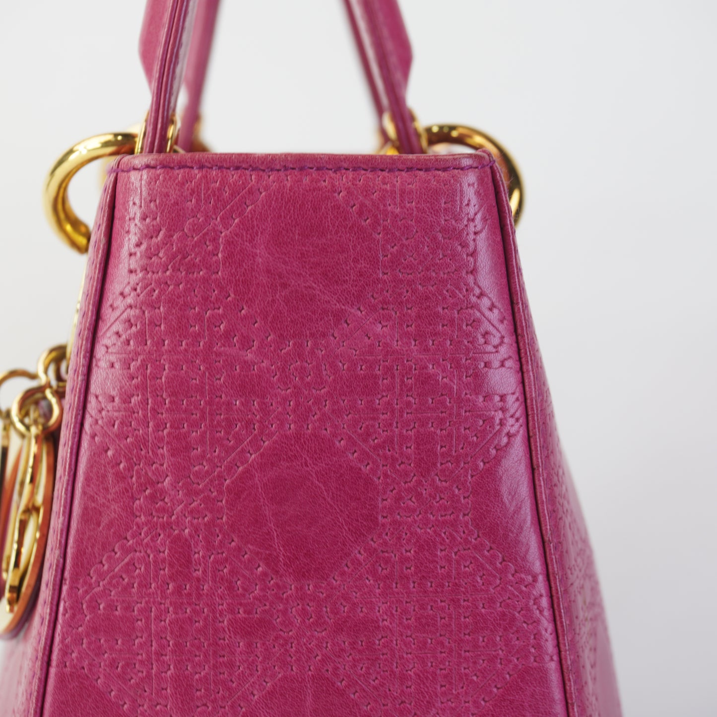 Dior	Lady Pink Hand Bag