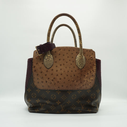 Louis Vuitton	Limited Edition Exotique Monogram Majestueux Tote PM GHW