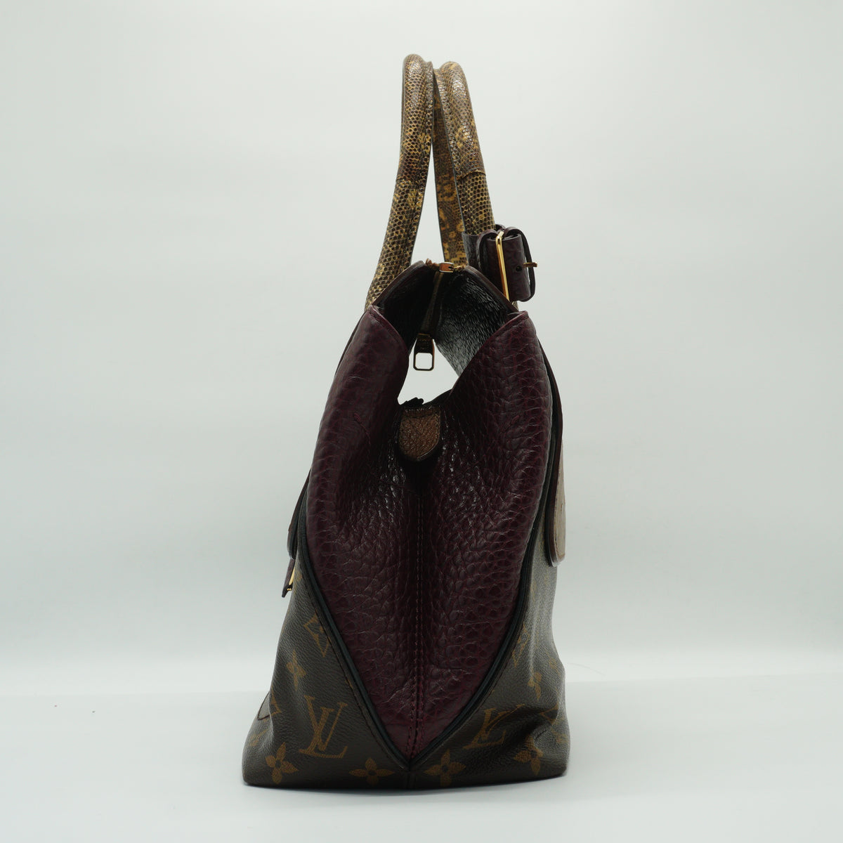 Louis Vuitton	Limited Edition Exotique Monogram Majestueux Tote PM GHW