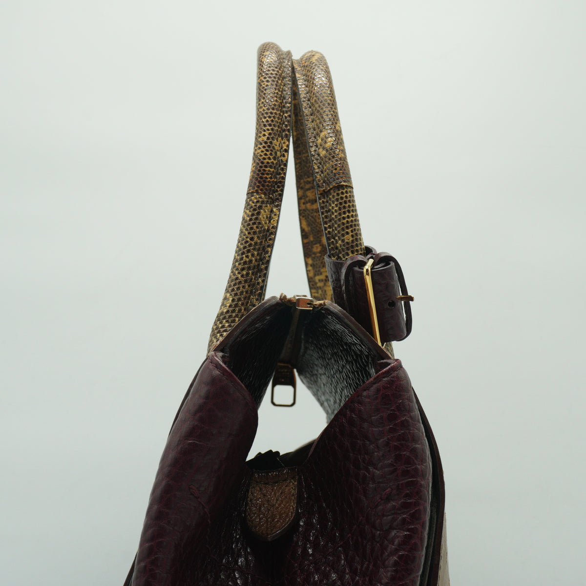 Louis Vuitton	Limited Edition Exotique Monogram Majestueux Tote PM GHW