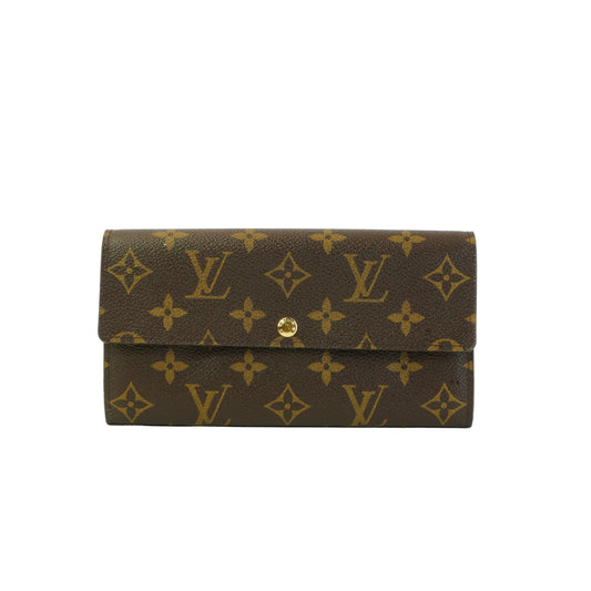 Louis Vuitton Sarah long wallet GHW