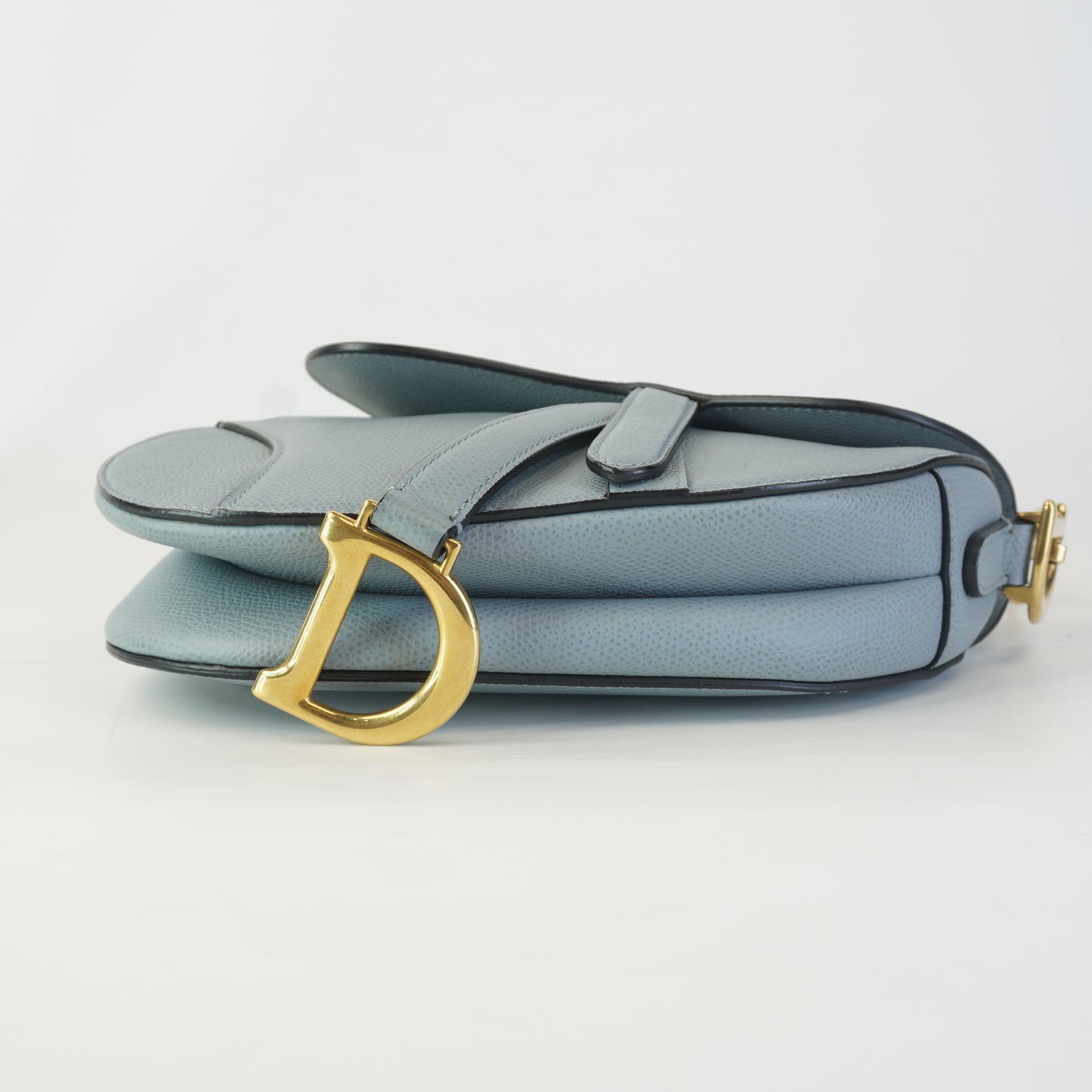 Dior	Sadde Bag Blue Gray