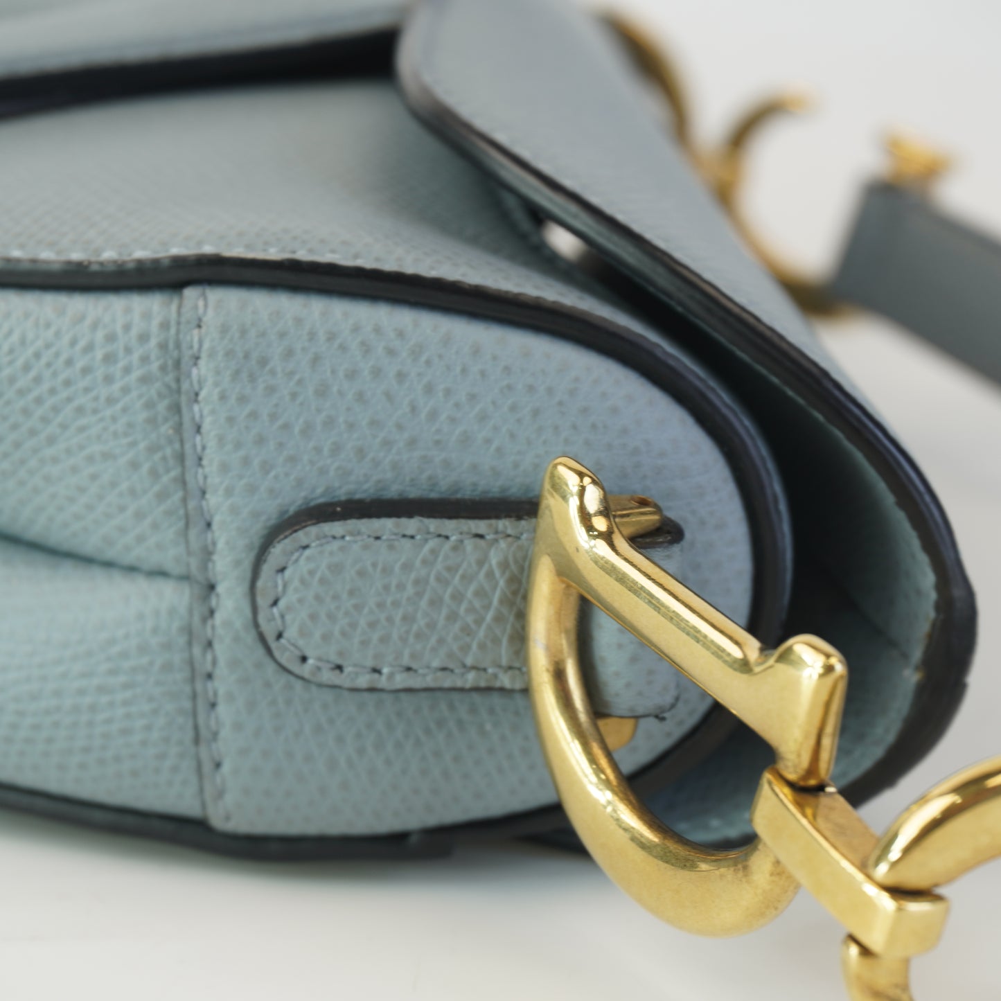 Dior	Sadde Bag Blue Gray