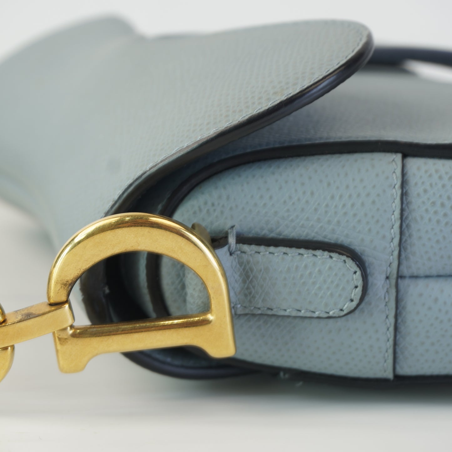 Dior	Sadde Bag Blue Gray