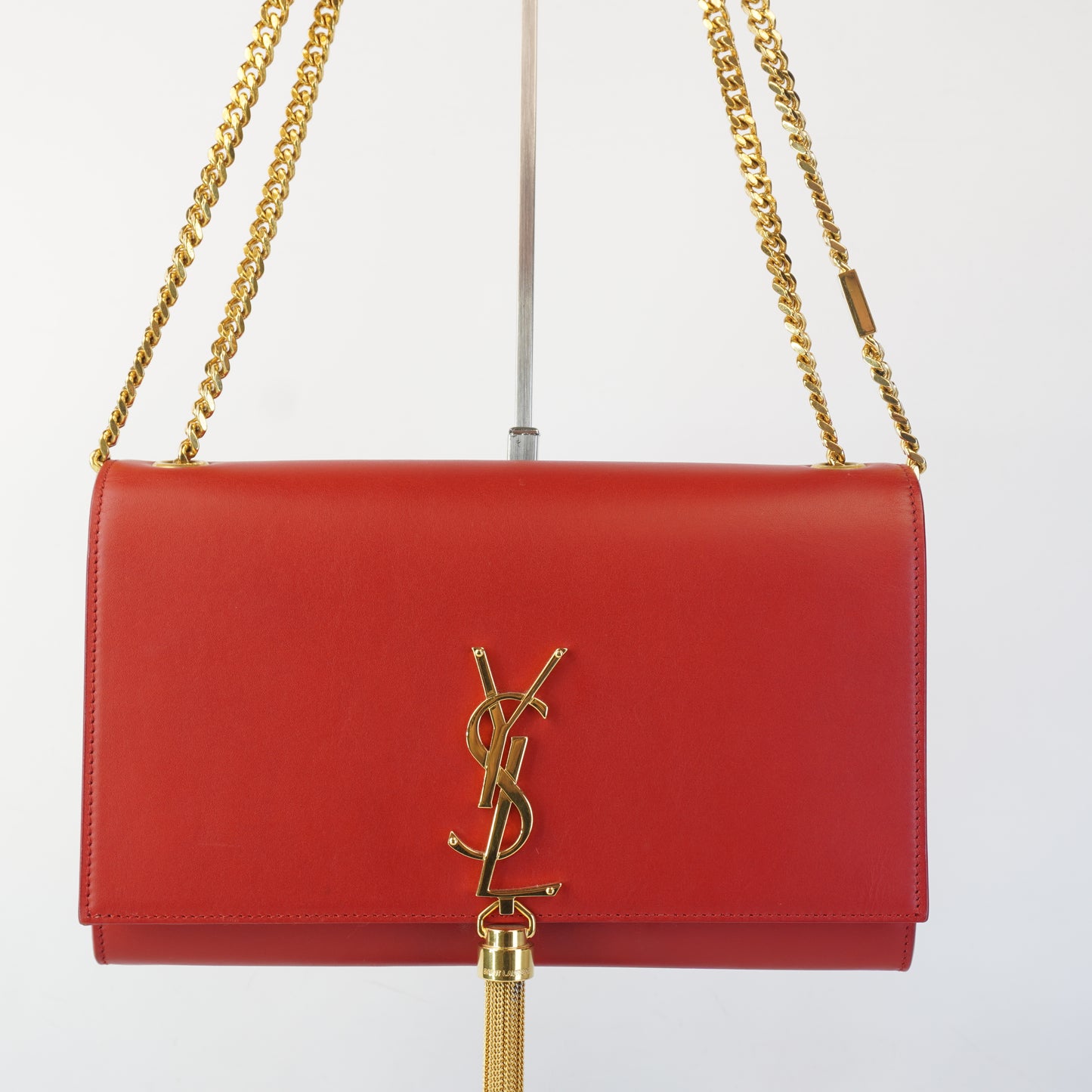 YSL	Medium Kate Tassel Red