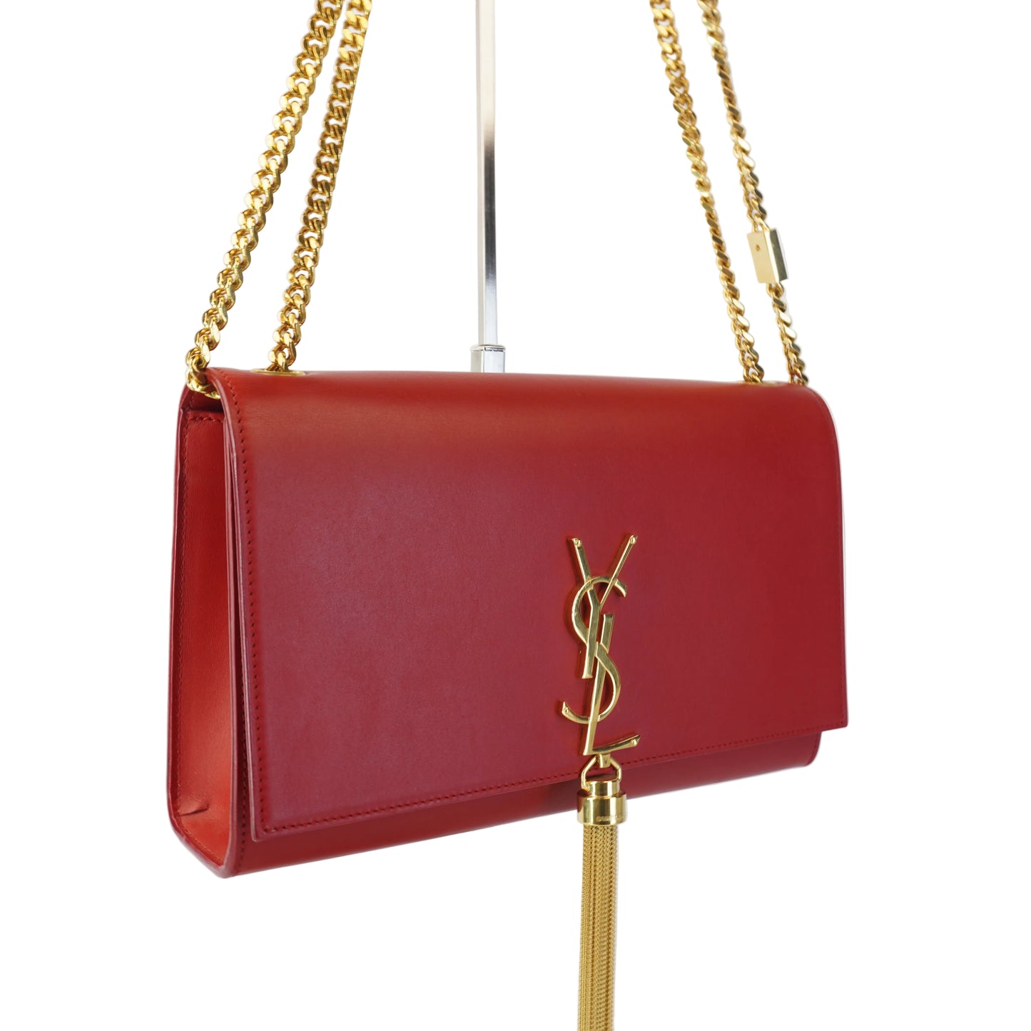 YSL	Medium Kate Tassel Red