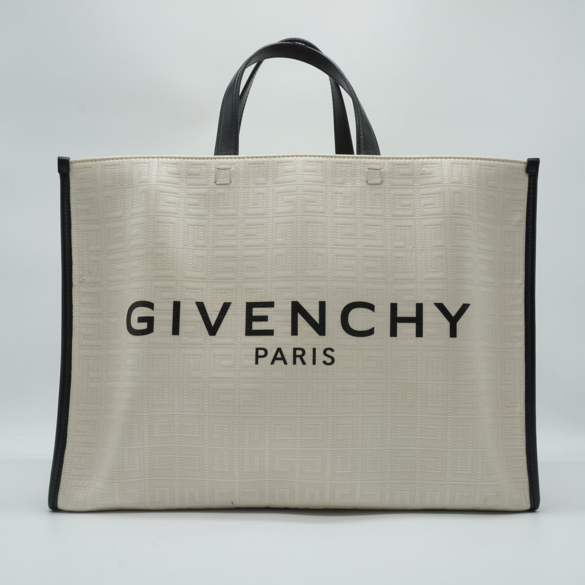 Givenchy	G Tote Medium Canvas Ivory Large SHW