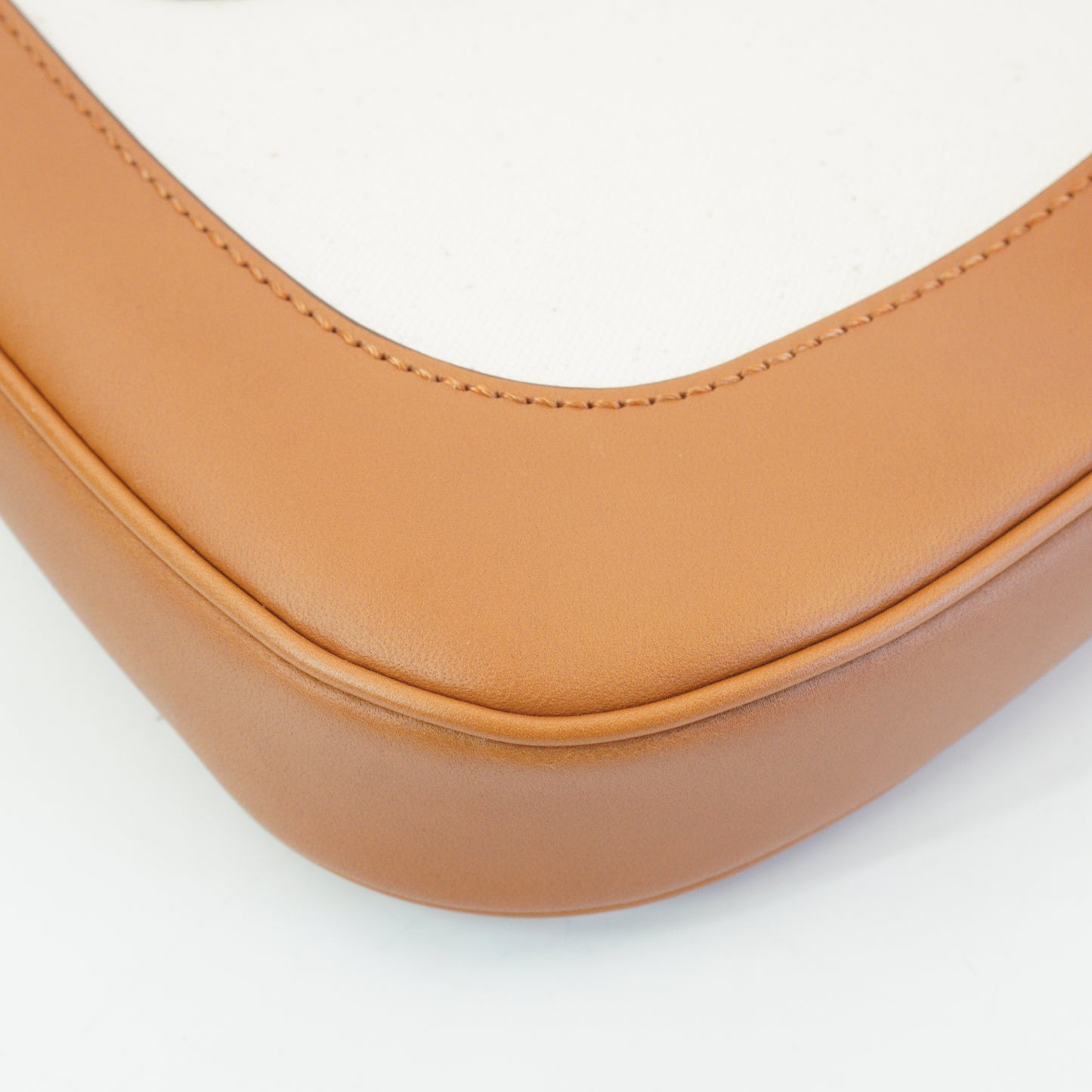 Gucci Jackie Shoulder Bag Canvas Small Brown GHW