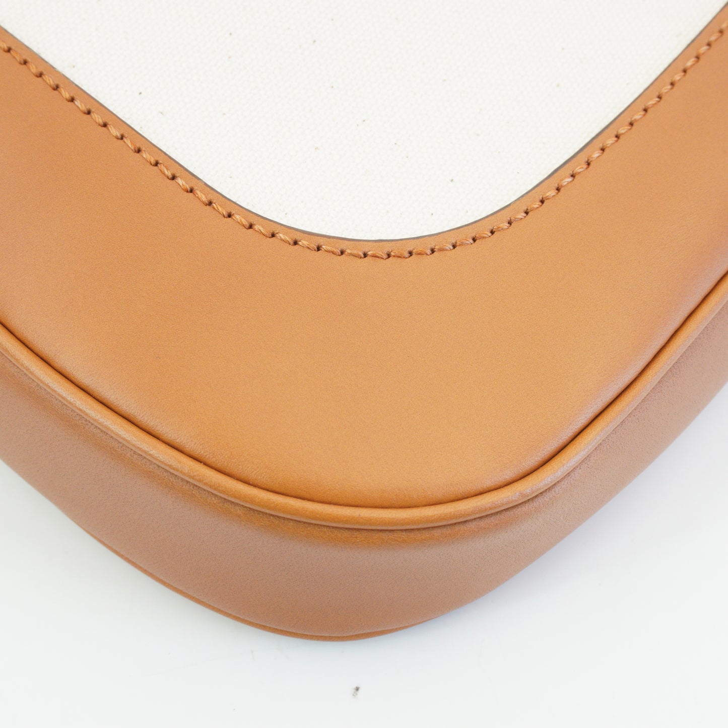 Gucci Jackie Shoulder Bag Canvas Small Brown GHW