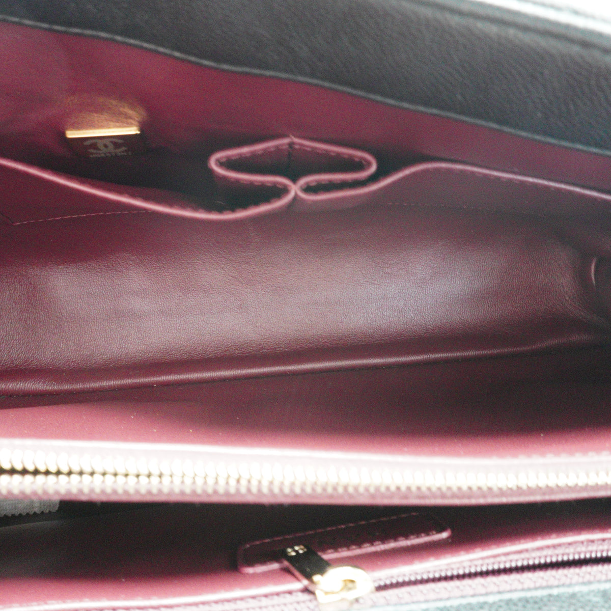 Chanel	Coco Handle Black Bag Jumbo GHW