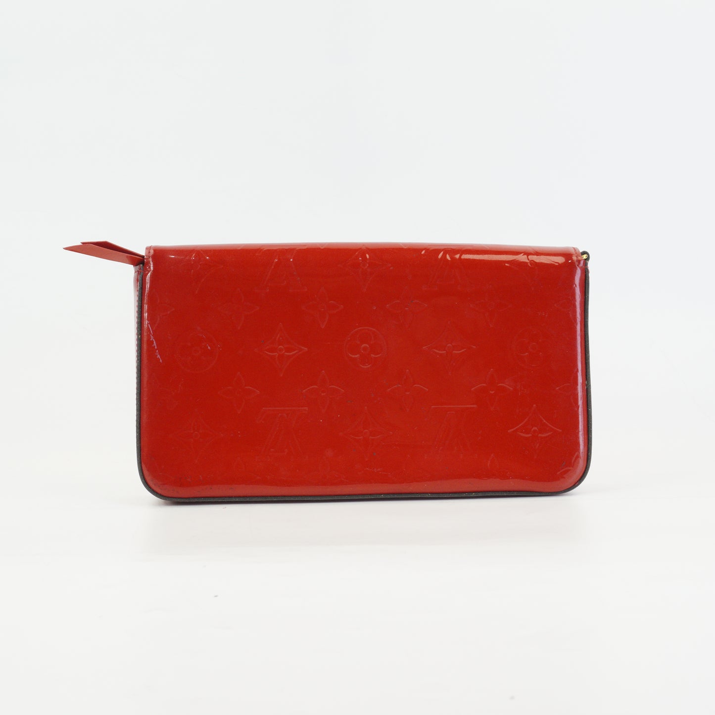 Louis Vuitton	Pochette Felicie Patent Red Small GHW